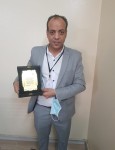 Rezeptionist Mahmoud Radwan aus Cairo Aegypten