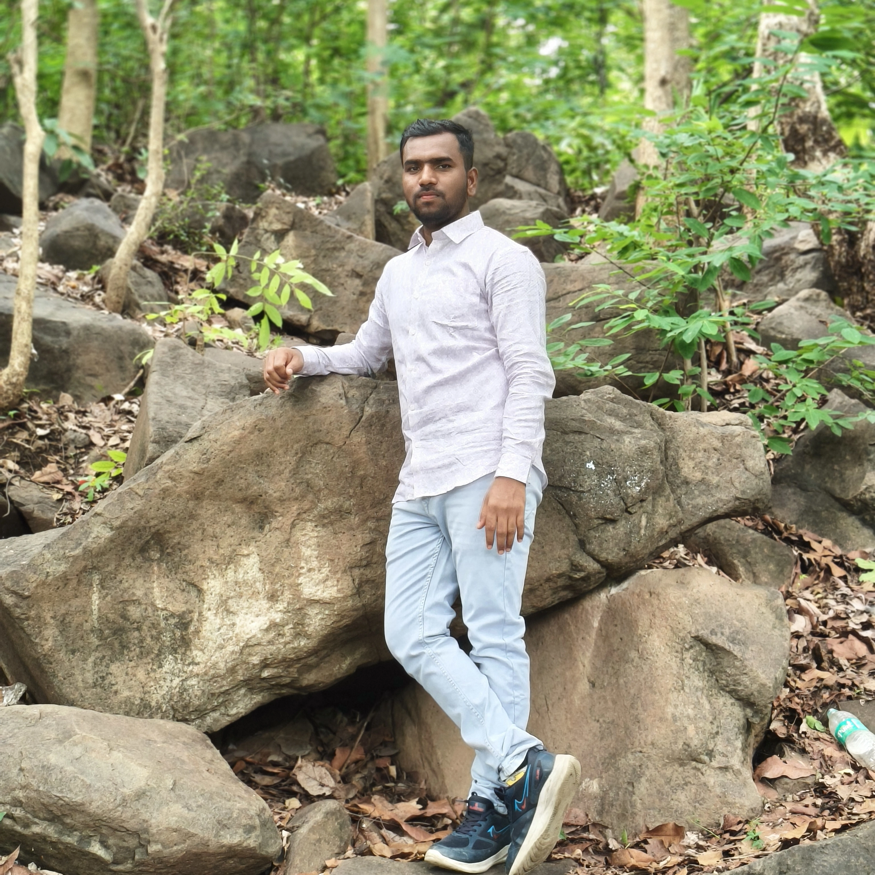 Warehouse worker Sagar from Latur India