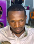 hotel receptionist Apprentice Moses Ng'ang'a from Nairobi Kenya